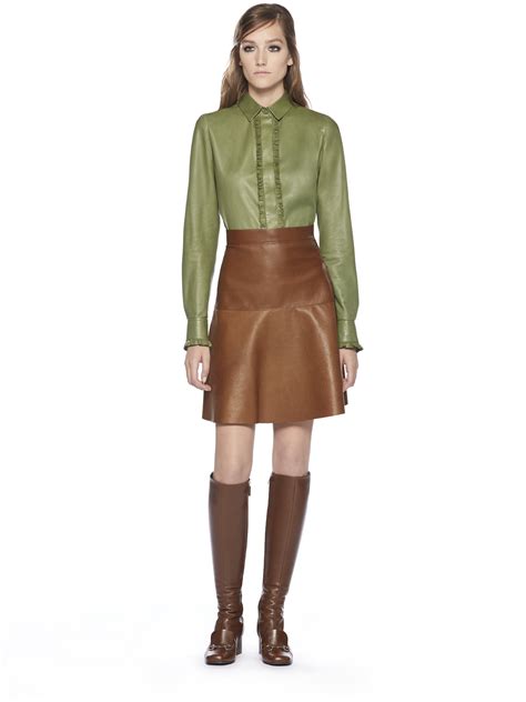 gucci mini skirt women's|Gucci flared skirt.